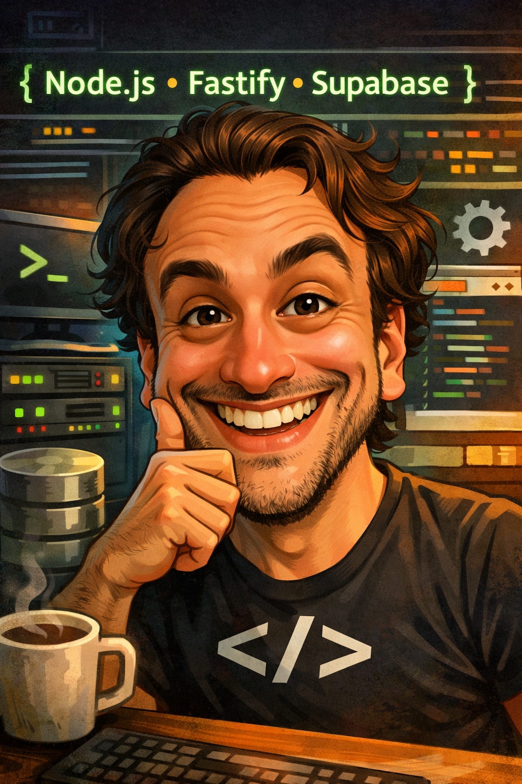 Caricatura de Marcelo Monnerat Castello